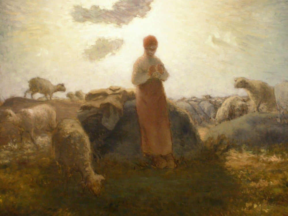 Jean Francois Millet Keeper of the Herd